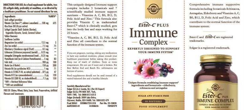 Ester-C Plus Immune Complex - Greenlands Health Store