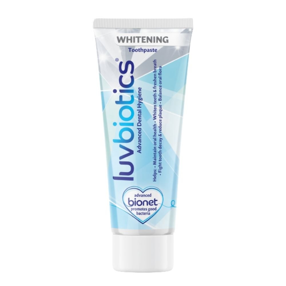 Whitening Toothpaste with Probiotics 75ml - Greenlands Health Store