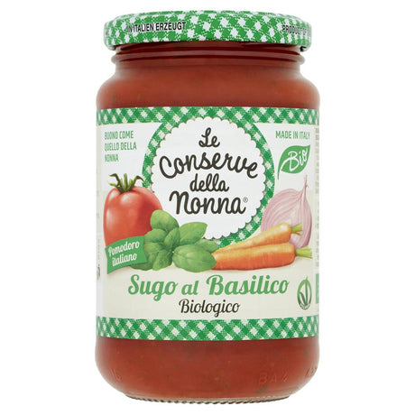 Organic Gluten Free Tomato & Basil Sauce 350g - Greenlands Health Store