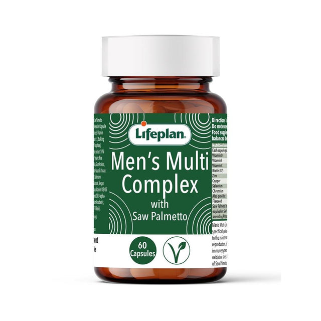Men's Multi Complex to support men's health. 60 capsules. - Greenlands Health Store