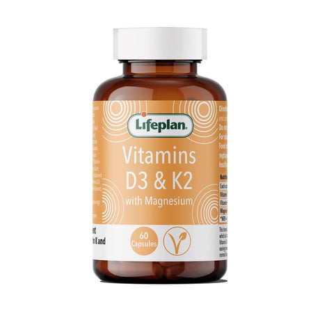 Vitamin D K and Magnesium 60 capsules - Greenlands Health Store