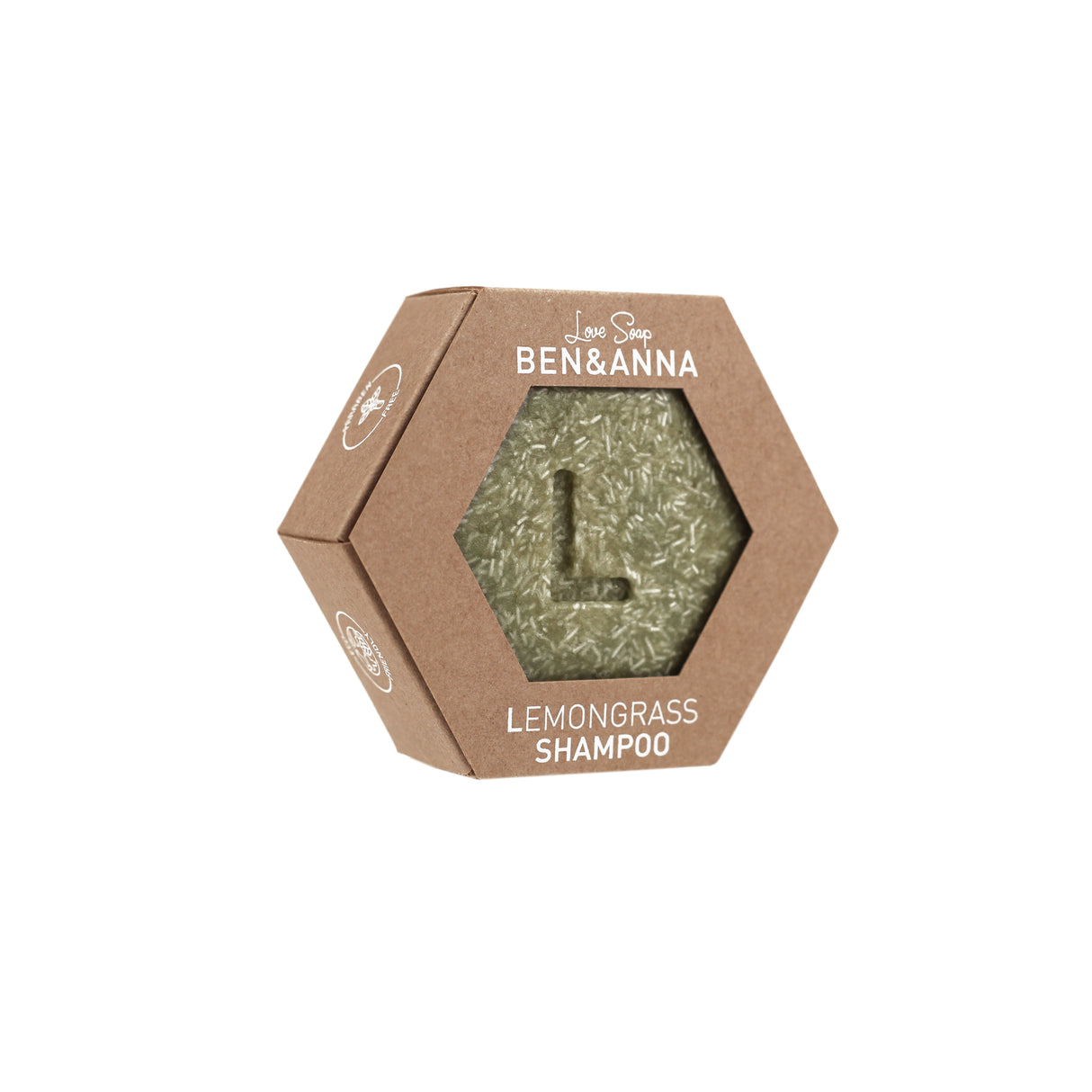Ben & Anna ‘Love Soap’ Shampoo Bar Lemongrass 60g - Greenlands Health Store
