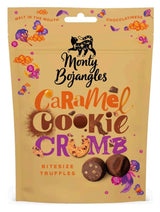 Monty Bojangles Caramel Cookie Crumb Bitesize Truffles Pouch 100g - Greenlands Health Store