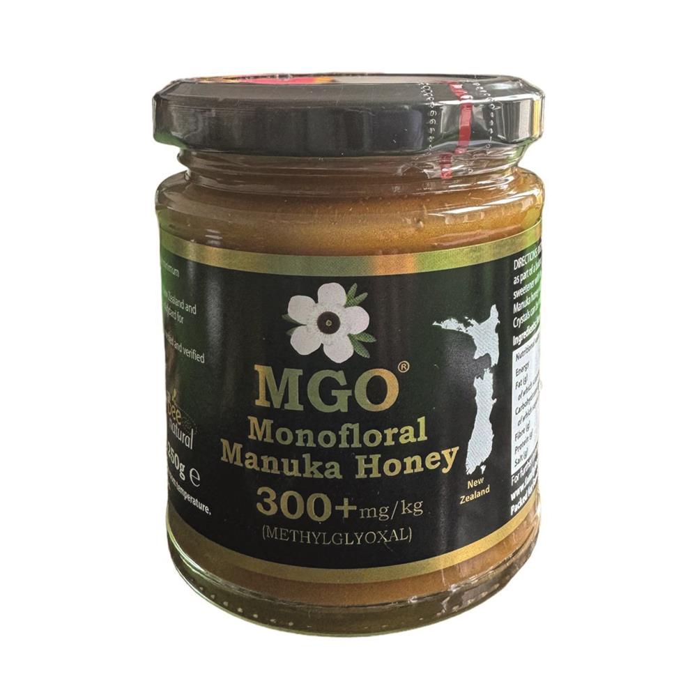MGO Manuka Honey 300+ Methylglyoxal 250g - Greenlands Health Store