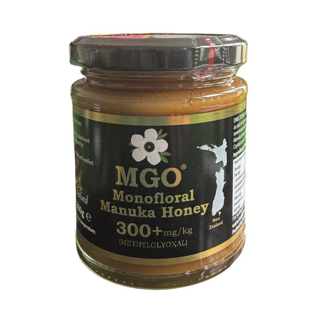 MGO Manuka Honey 300+ Methylglyoxal 250g - Greenlands Health Store
