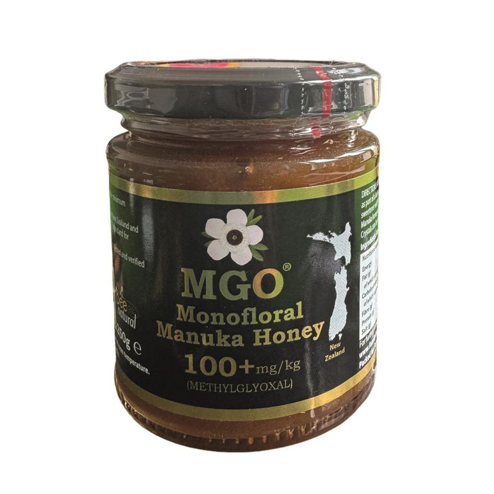 Manuka Honey 100+mg/kg Methylglyoxal 250g - Greenlands Health Store