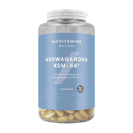 Myvitamins Ashwagandha KSM66 90 Capsules - Greenlands Health Store