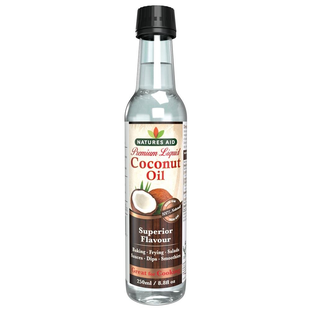 Coconut Oil Liquid 250ml - Greenlands Health Store