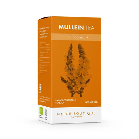 Organic Mullein Tea 20 teabags - Greenlands Health Store