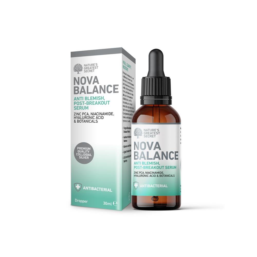 Nova Balance Anti - Blemish Post - Breakout Serum 30ml - Greenlands Health Store