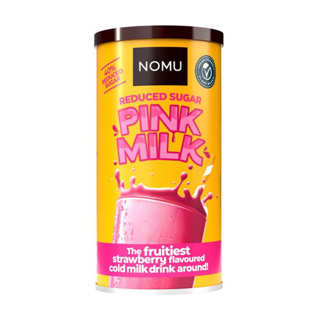 NOMU Reduced Sugar Pinkmilk 250g - Greenlands Health Store