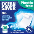 OceanSaver Non - Bio Laundry EcoSheets - 30 Pack - Greenlands Health Store