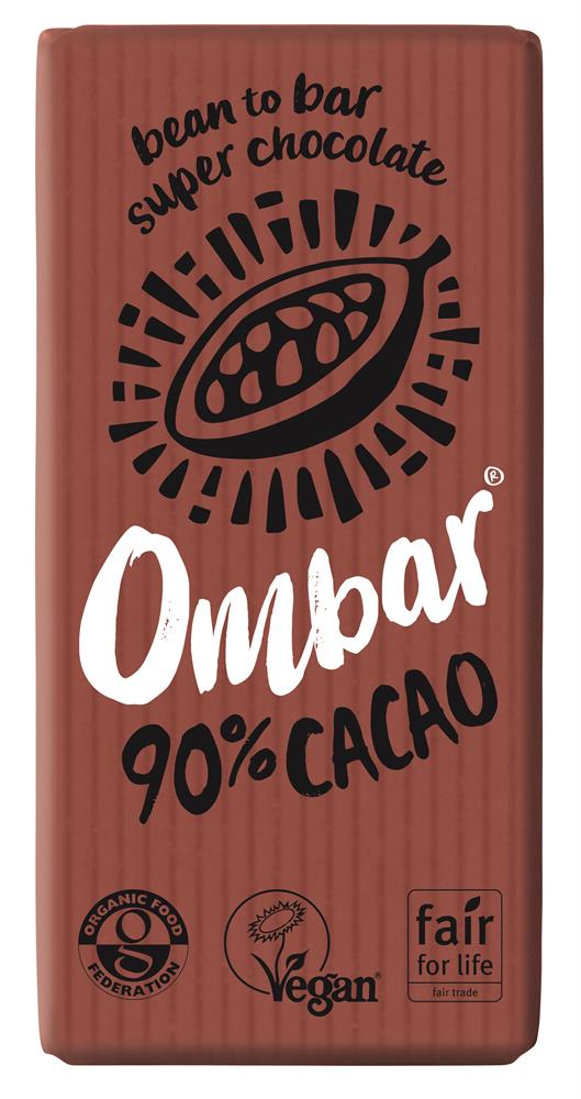 Ombar 90% Cacao 35g - Greenlands Health Store