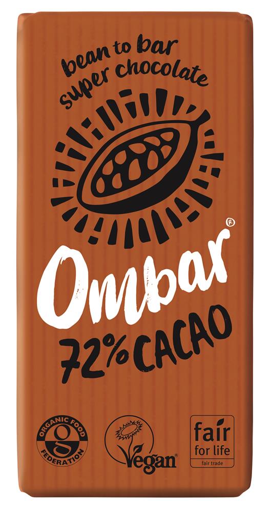 Ombar 72% Cacao 35g - Greenlands Health Store