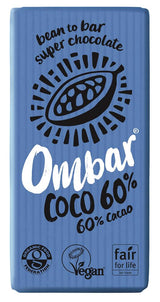 Ombar Coco 60% 35g organic and vegan - Greenlands Health Store
