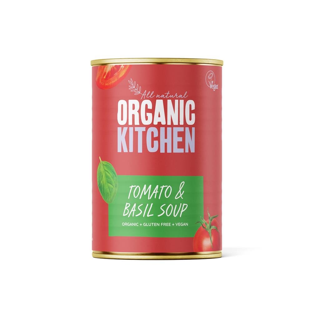 Organic Tomato & Basil Soup 400g - Greenlands Health Store