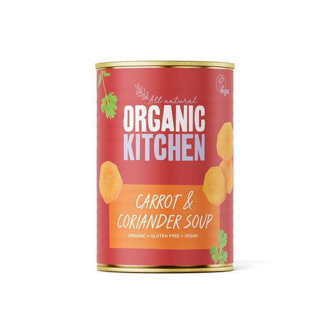 Organic Carrot & Coriander Soup 400g - Greenlands Health Store