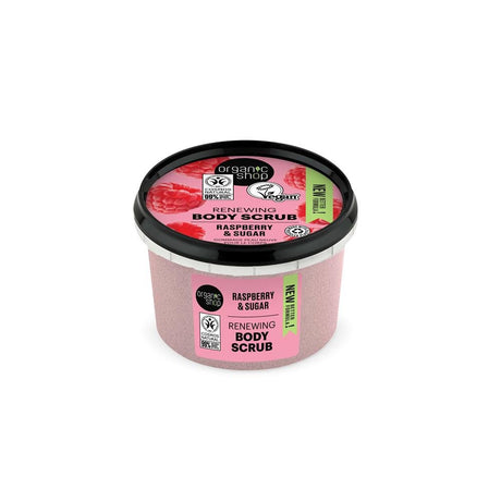 OS Renewing Body Scrub Raspberry & Sugar (250ml) - Greenlands Health Store