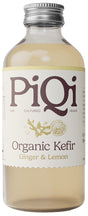 PiQi Organic Fermented Water Kefir Ginger & Lemon 240ml - Greenlands Health Store