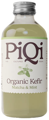 PiQi Organic Matcha Mint Kefir - Fermented 240ml - Greenlands Health Store