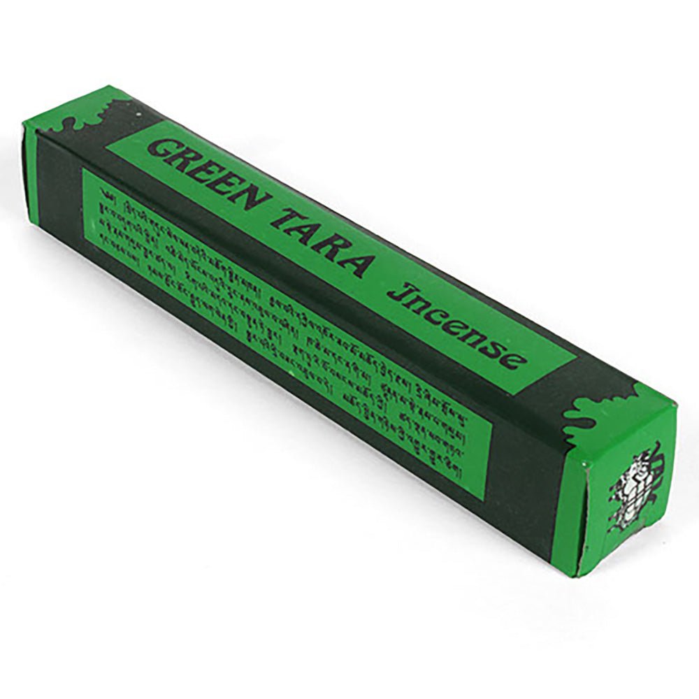 100% Natural Ingredients - Green Tara Tibetan Incense Sticks - Greenlands Health Store