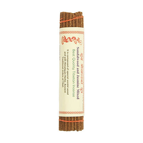100% Natural Ingredients - Sandalwood & Jasmine Tibetan Incense - Greenlands Health Store