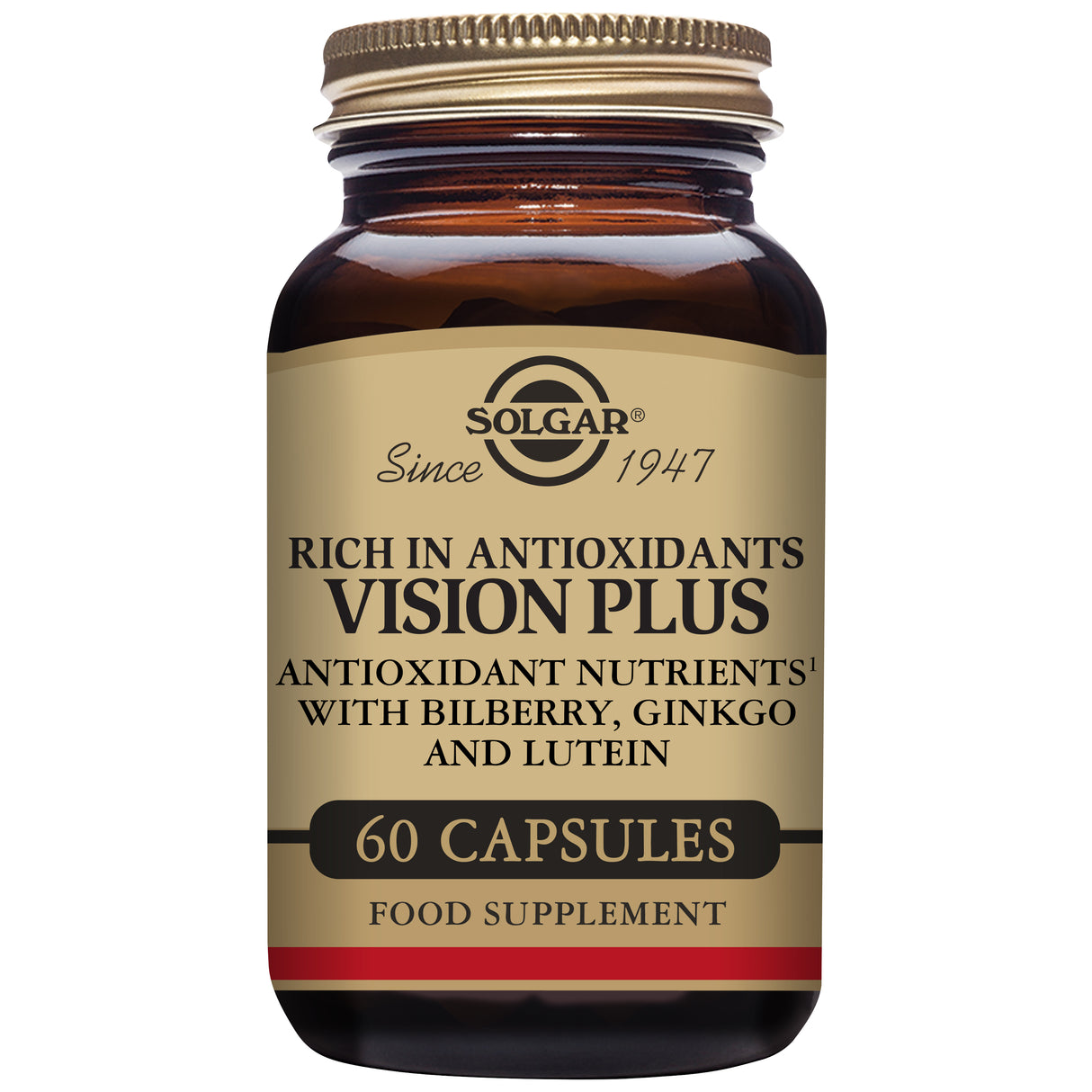 Solgar® Vision Plus Vegetable Capsules - Pack of 60 - Greenlands Health Store