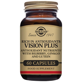 Solgar® Vision Plus Vegetable Capsules - Pack of 60 - Greenlands Health Store