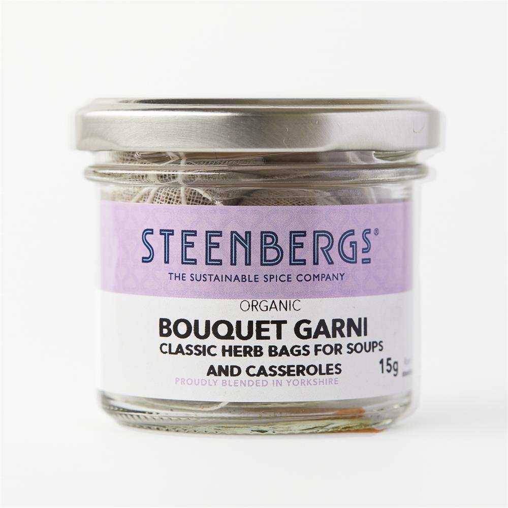Steenbergs Organic Bouquet Garni - herbs for stews and stocks 15g - Greenlands Health Store