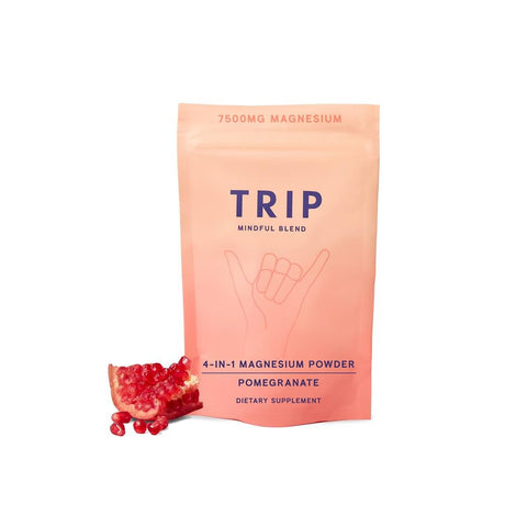 TRIP Pomegranate 4 in 1 Magnesium Powder 138g - Greenlands Health Store