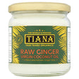 TIANA Premium Raw Ginger Virgin Coconut Oil 350ml - Greenlands Health Store