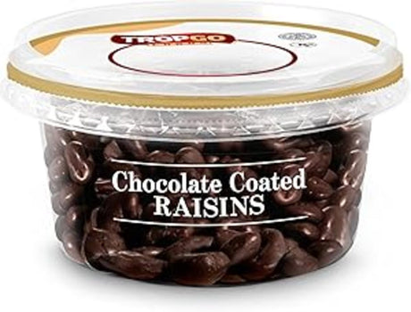 Tropgo Chocolate Coated Raisins 150g - Greenlands Health Store