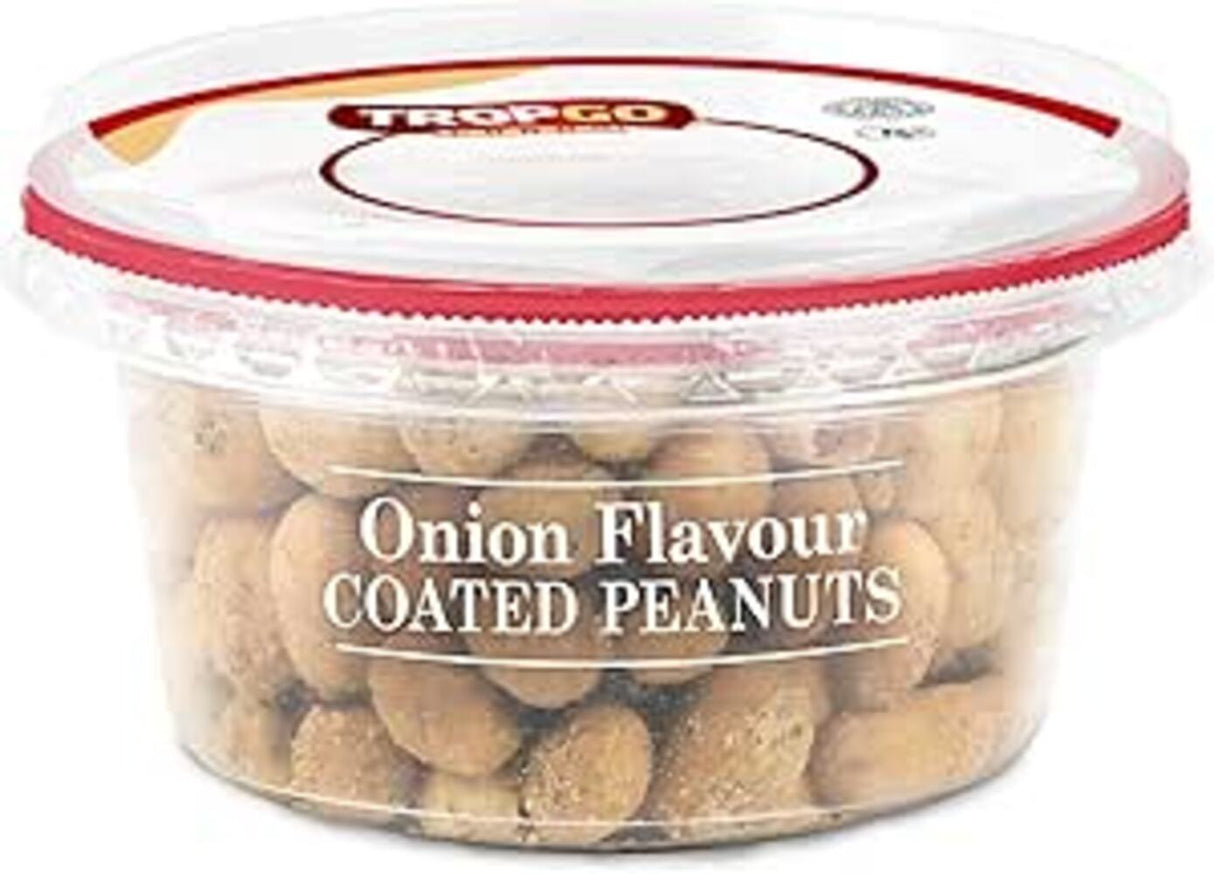 Tropgo Onion Flavour Coated Peanuts 150g - Greenlands Health Store