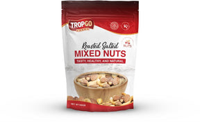 Tropgo Roasted Salted Mixed Nuts 500g - Greenlands Health Store