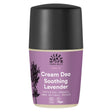 Urtekram Soothing Lavender Cream Deodorant Roll On 50ml. Organic - Greenlands Health Store