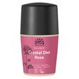 Urtekram Rose Crystal Deodorant Roll On 50ml. Organic - Greenlands Health Store