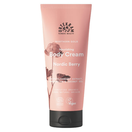 Nordic Berry Body Cream 200ml Organic. Urtekram - Greenlands Health Store