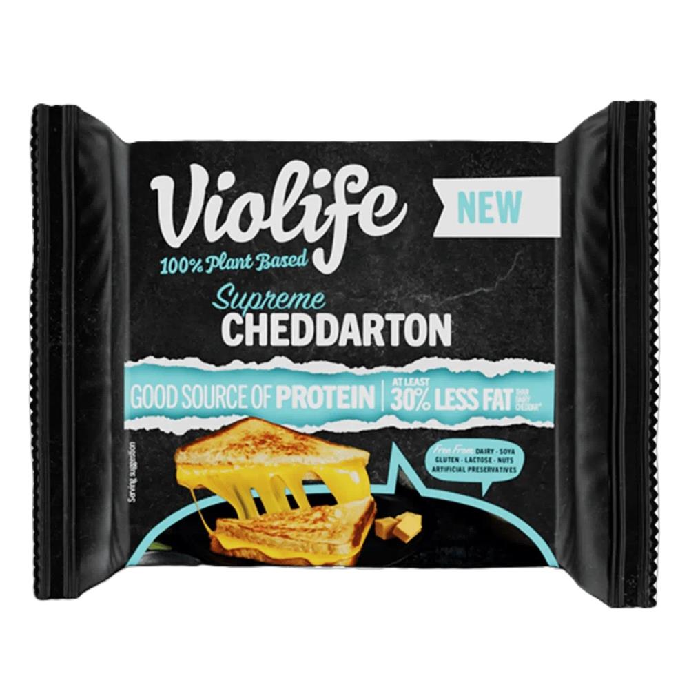 Violife Supreme Cheddarton Block 200g - Greenlands Health Store