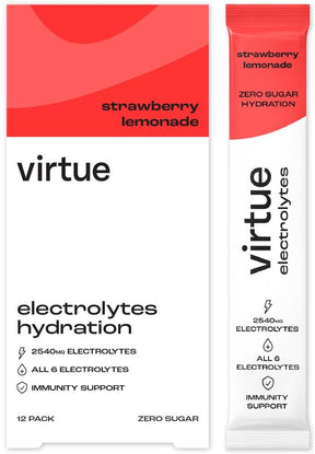 Electrolytes Hydration - Strawberry Lemonade 12 x 5g Sachets - Greenlands Health Store