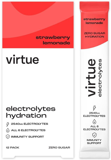 Electrolytes Hydration - Strawberry Lemonade 12 x 5g Sachets - Greenlands Health Store