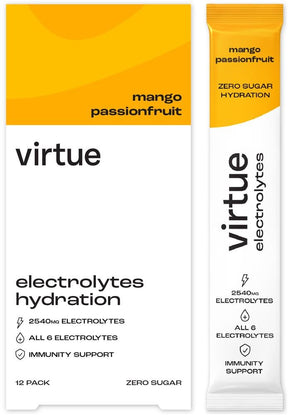 Electrolytes Hydration - Mango Passionfruit 12 x 5g sachets - Greenlands Health Store