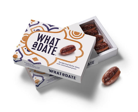 What a Date Organic Date with Pecan - Large Box 180g - Greenlands Health Store