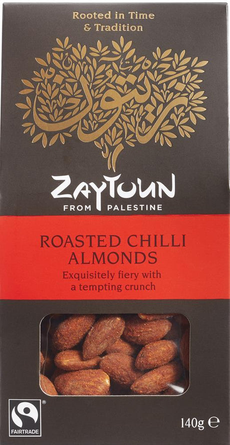 Fairtrade Chilli Almonds 140g - Greenlands Health Store
