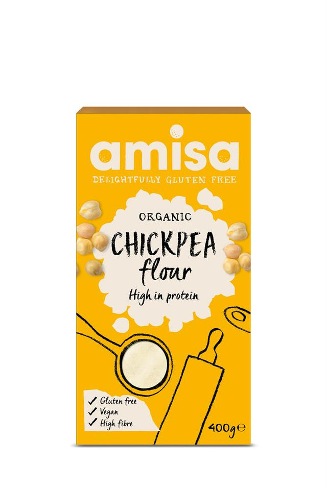 Chick Pea Flour Gluten Free Organic 400g - Greenlands Health Store