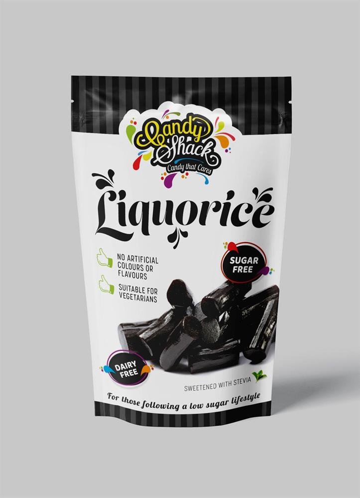 Candyshack Sugar Free Liquorice 120g - Greenlands Health Store
