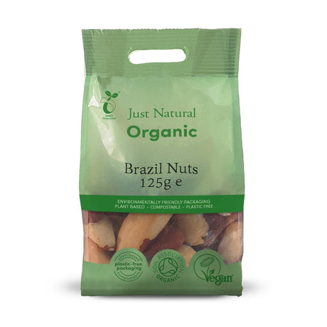 Organic Brazils Whole 125g - Greenlands Health Store