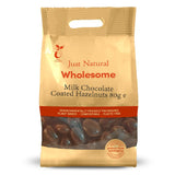Milk Chocolate Coated Hazelnuts 80g - Greenlands Health Store