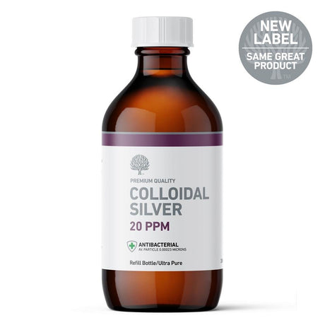 20ppm Enhanced Colloidal Silver 300ml - pH 9.0 - Greenlands Health Store