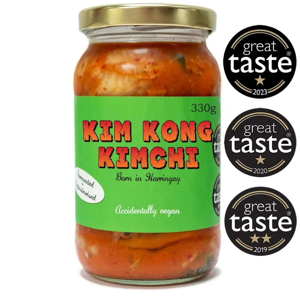 Unpasteurised Vegan Kimchi 330g - Greenlands Health Store