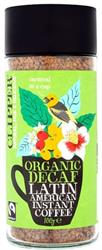 Fairtrade Organic Latin American Decaf Instant Coffee 100g - Greenlands Health Store